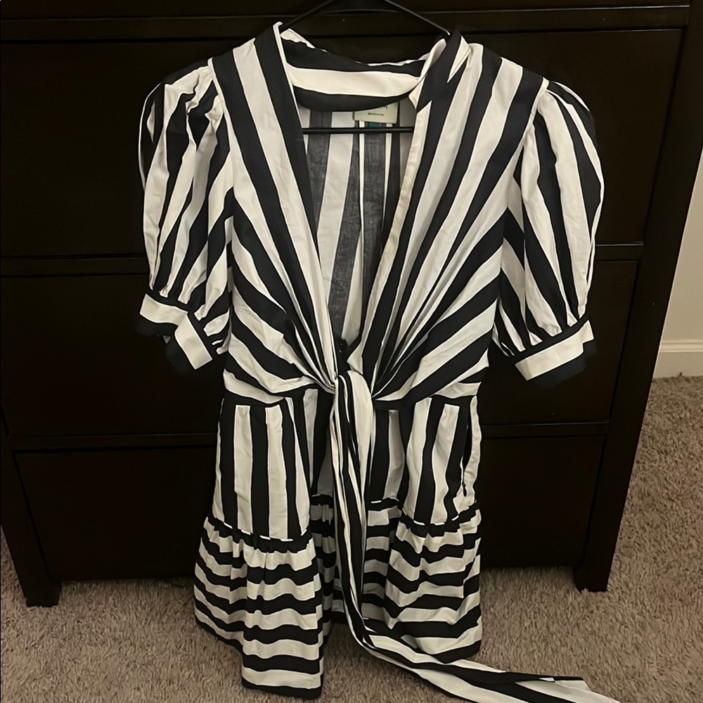 Farm Rio Striped Dress - Picture 2 of 4